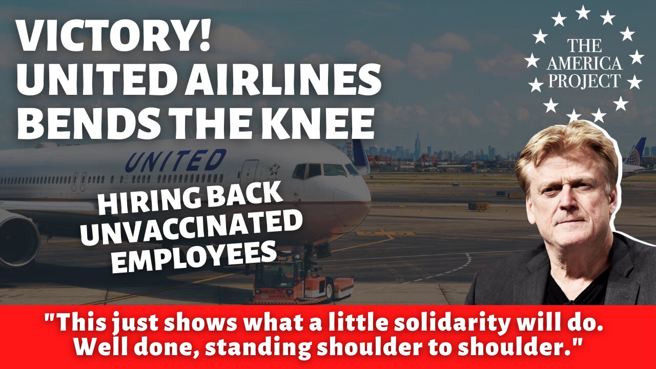 United Airlines Bends the Knee, Invites Unvaccinated Employees to Work Again