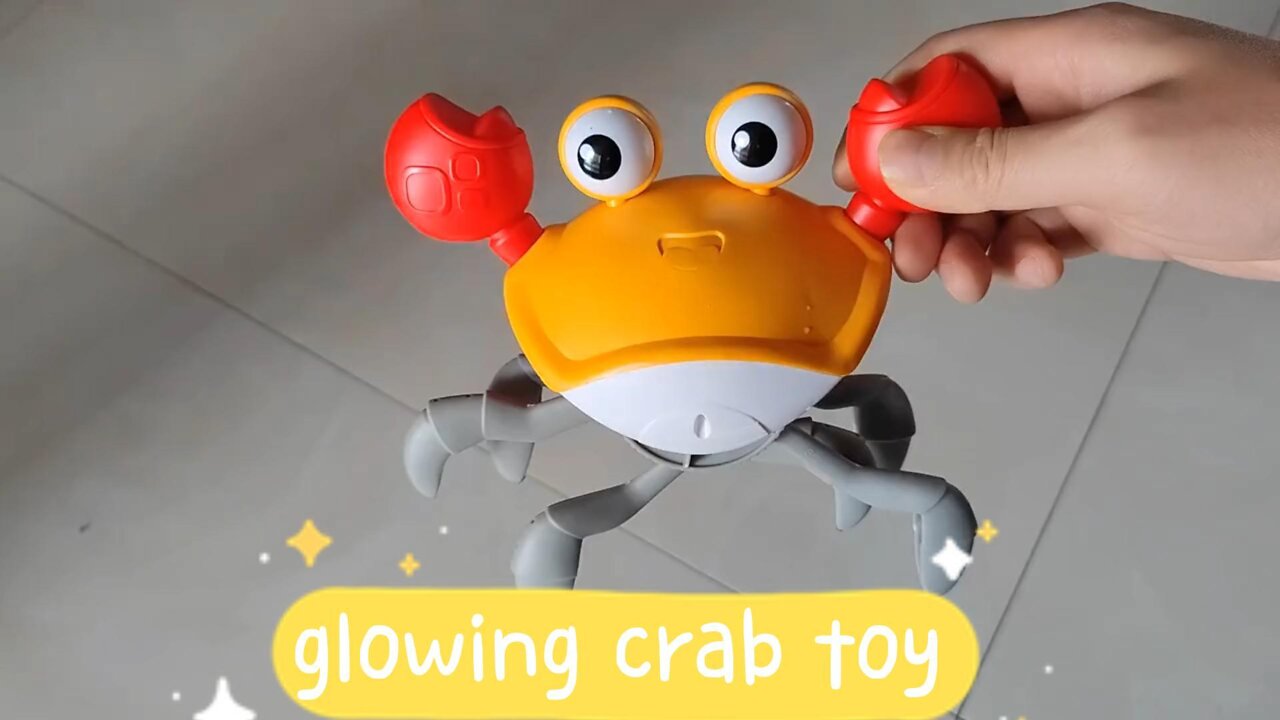 glowing crab