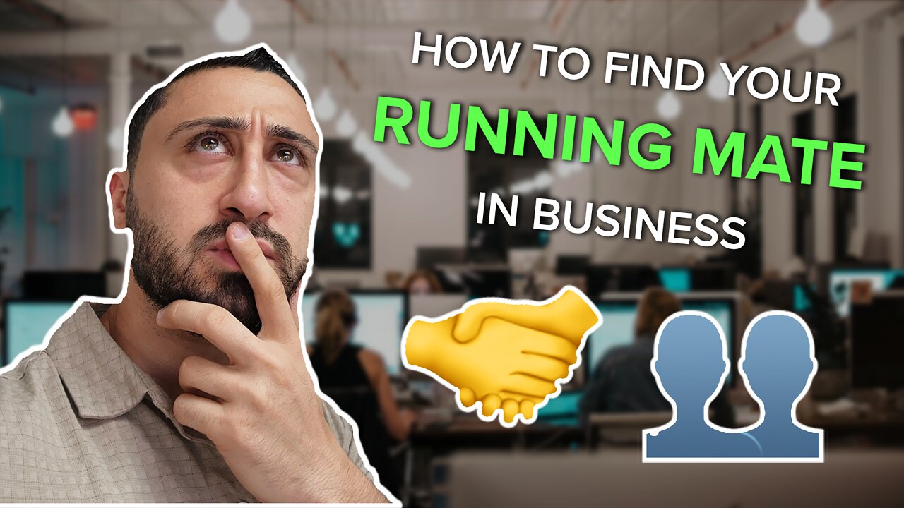 How To Find Your Running Mate In Business