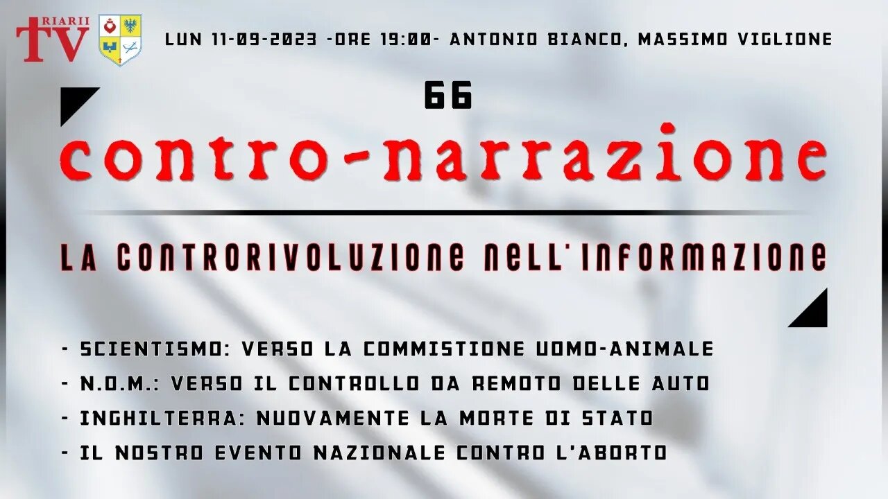 CONTRO-NARRAZIONE NR.66 - ANTONIO BIANCO, MASSIMO VIGLIONE