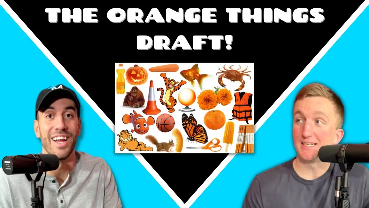 DRAFTING The Best ORANGE Things! ðŸŸ