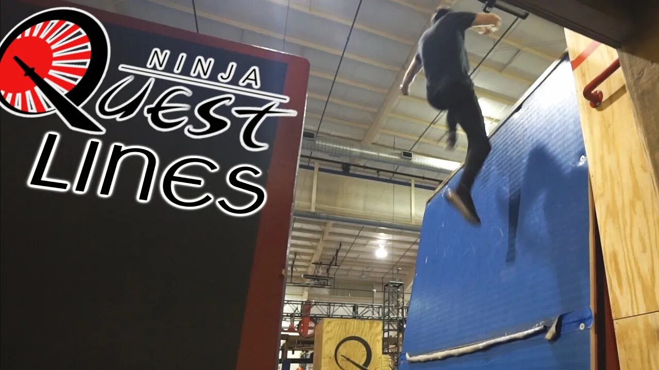 Ninja Quest Training | Lines And Airtrack Tricks