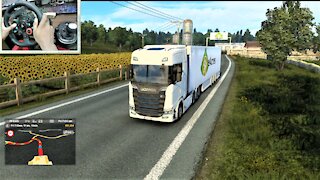 Scania truck Maneuvering Quick job POV ETS2 London