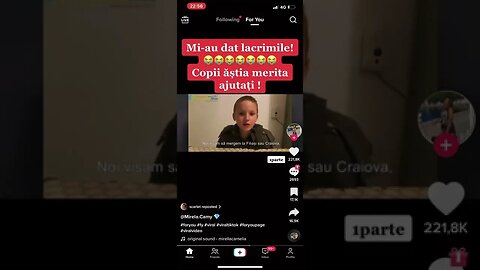 Smerenia acestui copil