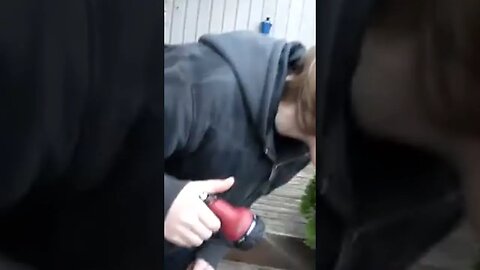 Youthful Lad Takes The Cinnamon Challenge #shorts #challenge