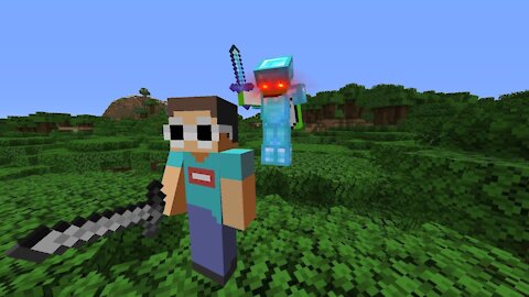 Minecraft Speed runner VS Hunter