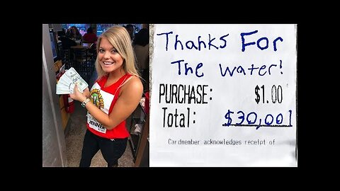 Mr.beast Ordering Water Then Tipping $ 30000