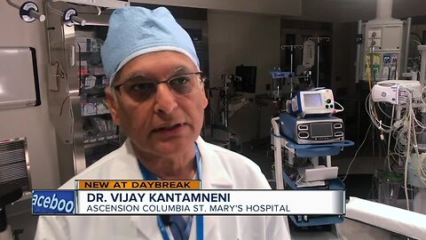 A new procedure repairs blocked arteries