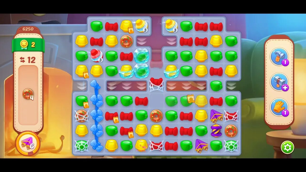 Playrix Homescapes Gameplay Walkthrough Level 6250