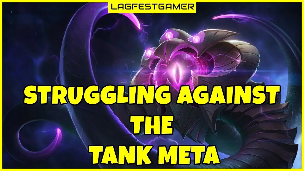 Struggling Against the Tank Meta - Velkoz League of Legends ARAM Gameplay