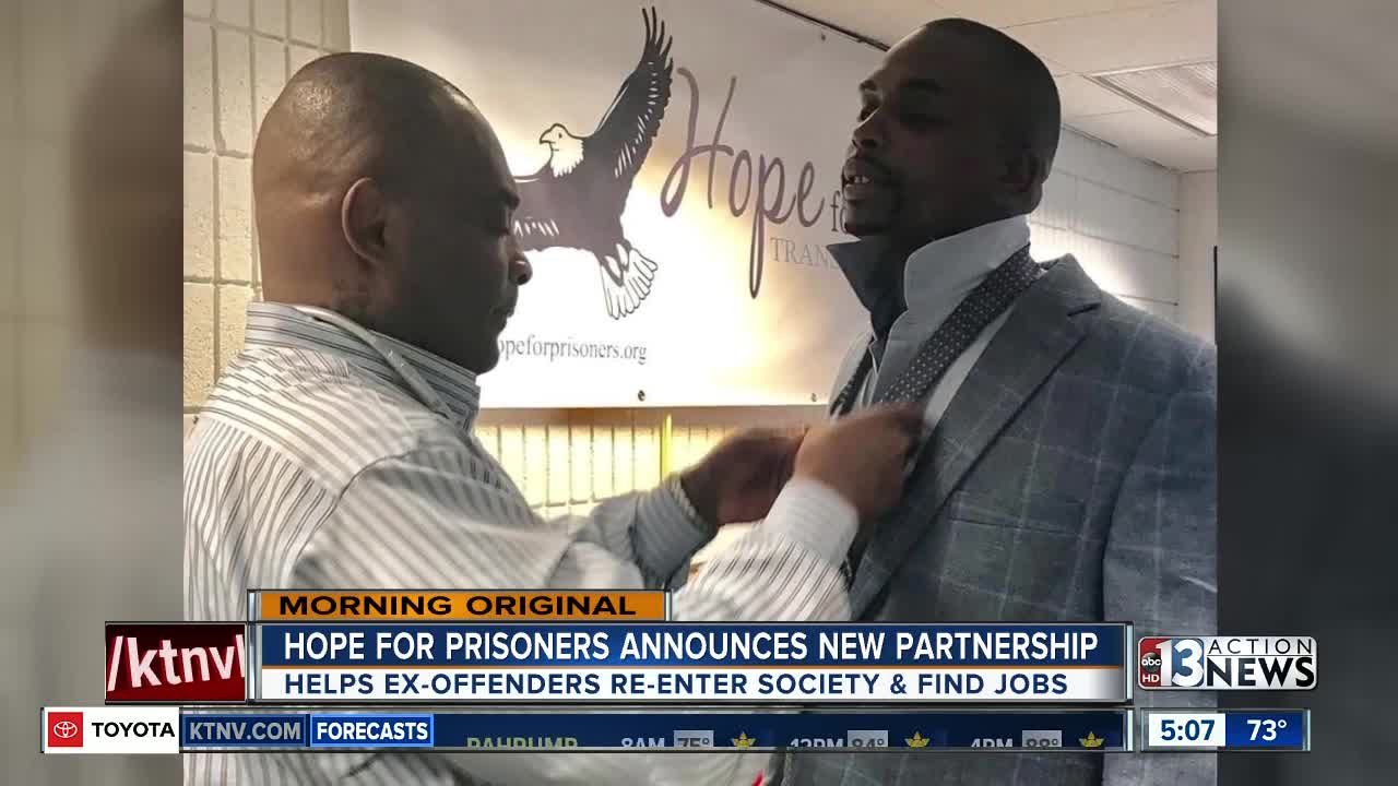Hope for Prisoners launch new partnership