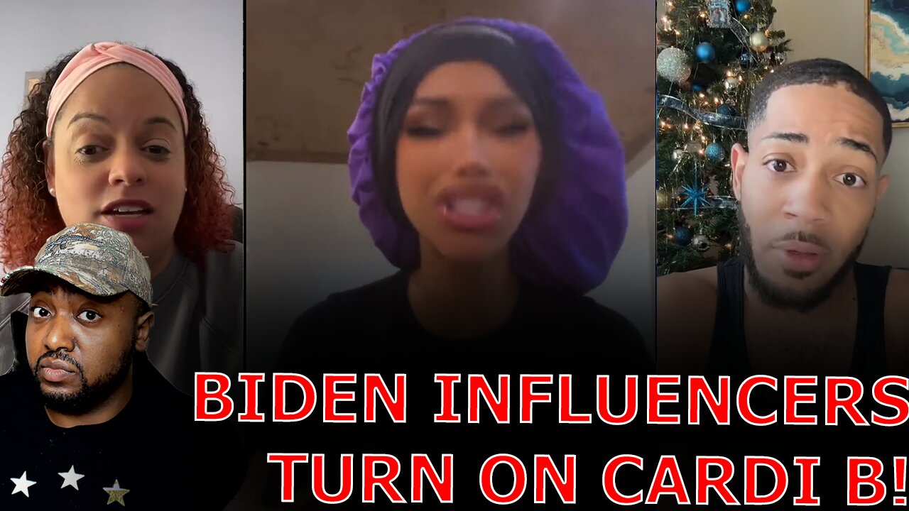 Cardi B RESPONDS To Liberals CALLING HER IGNORANT And RE-EDUCATING Her For GOING OFF On Joe Biden!