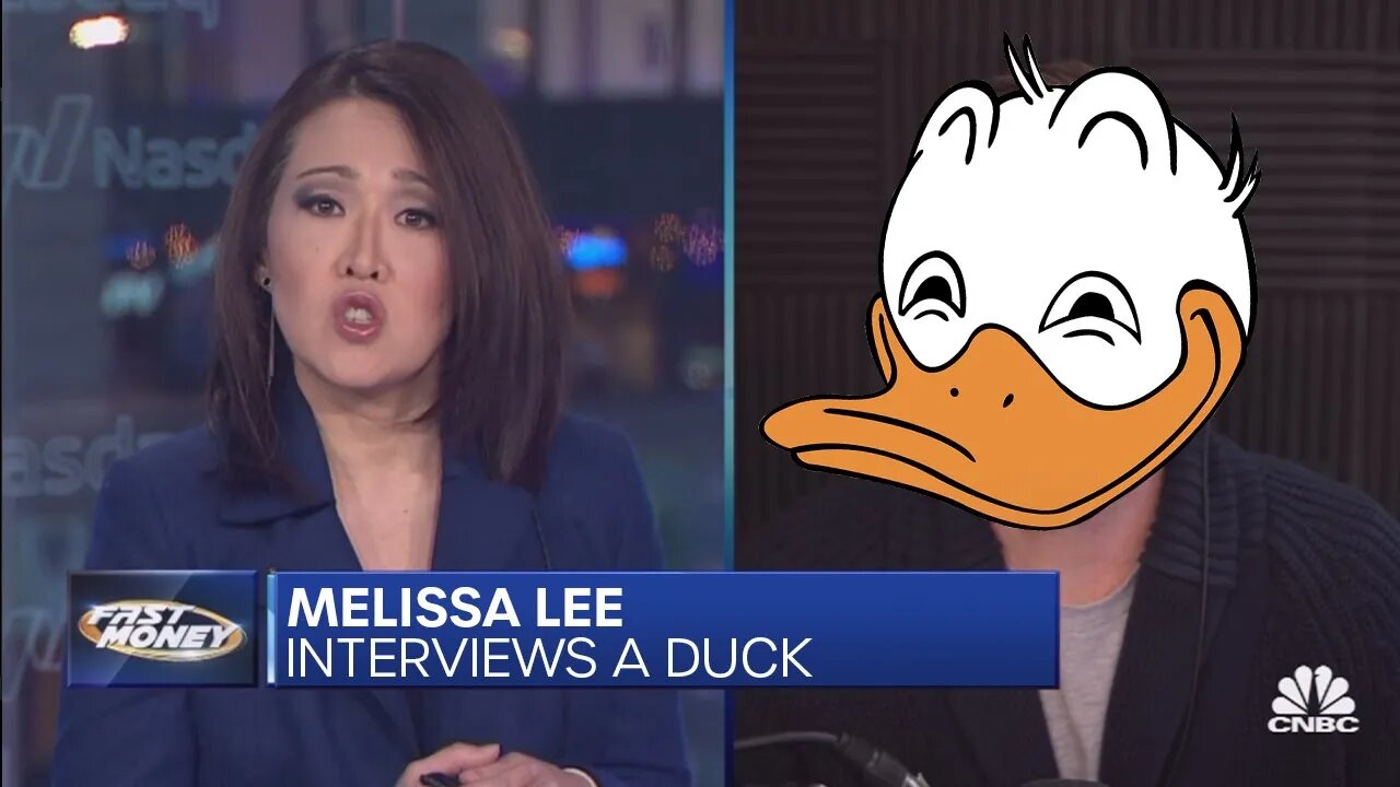 Melissa Lee Interviews a Duck in a Sweater ⚠️ Live CNBC