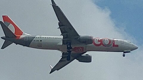 Boeing 737 MAX 8 PS-GPM coming from Guarulhos to Fortaleza