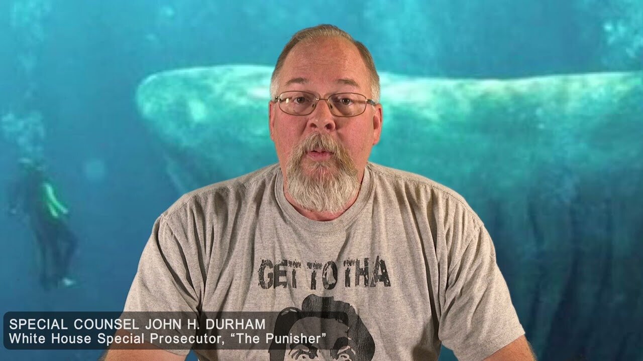 SPECIAL COUNSEL, JOHN DURHAM / ANNOUNCEMENT