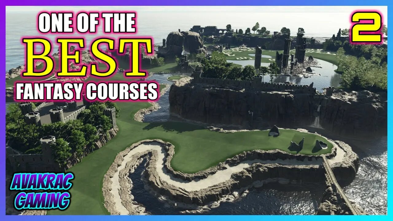 One Of The Best Fantasy Courses 2 | PGA TOUR 2K23 | Playthrough