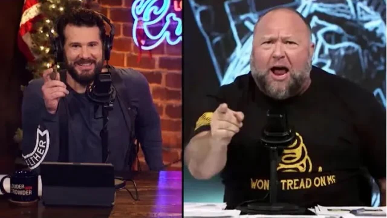 Alex Jones TRASHES Kanye West on Steven Crowder's Show