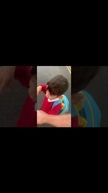 Babies going to school when it’s so hot in London 32celsius today