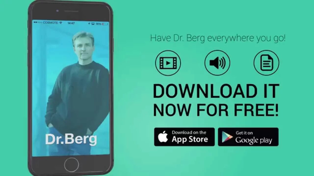 Download the New DrBerg App for Free