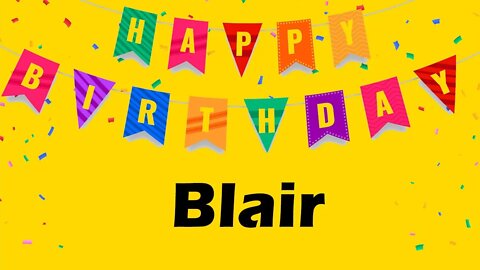 Happy Birthday to Blair - Birthday Wish From Birthday Bash