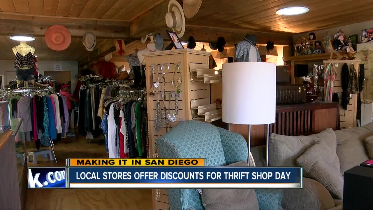Local stores offer discounts on National Thrift Shop Day