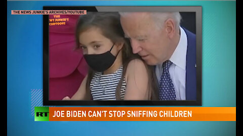 RT (aka Russia Today): Creepy Joe can´t stop sniffing children