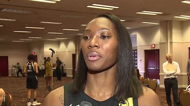 Las Vegas Aces player returns to hometown