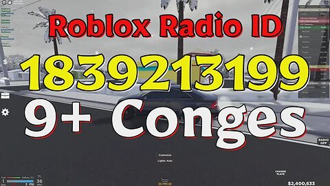 Conges Roblox Radio Codes/IDs