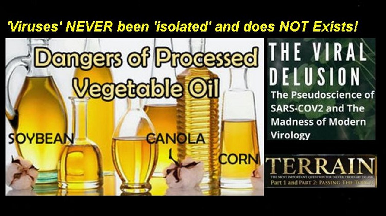 All Vegetable Oils Are Also Fucking Toxic! [01.08.2023]