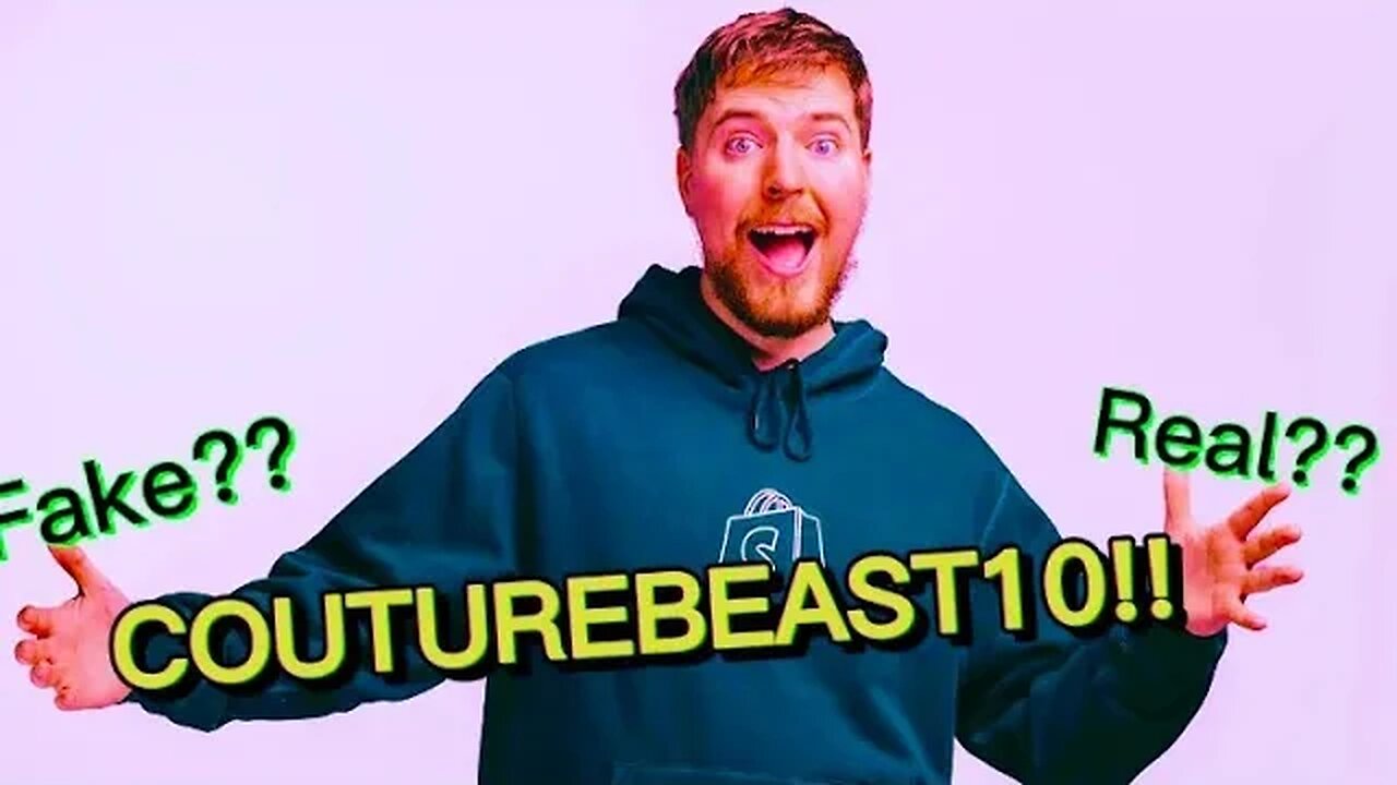 Tricked The WORLD I Met Mr Beast!!