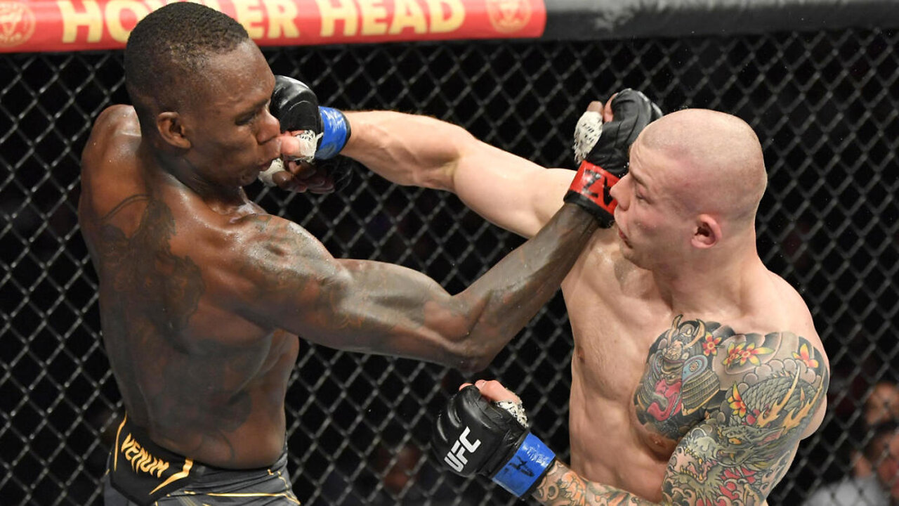 Israel Adesanya vs. Marvin Vettori 1 Highlights (Close FIGHT) #ufc #mma #israeladesanya #fights