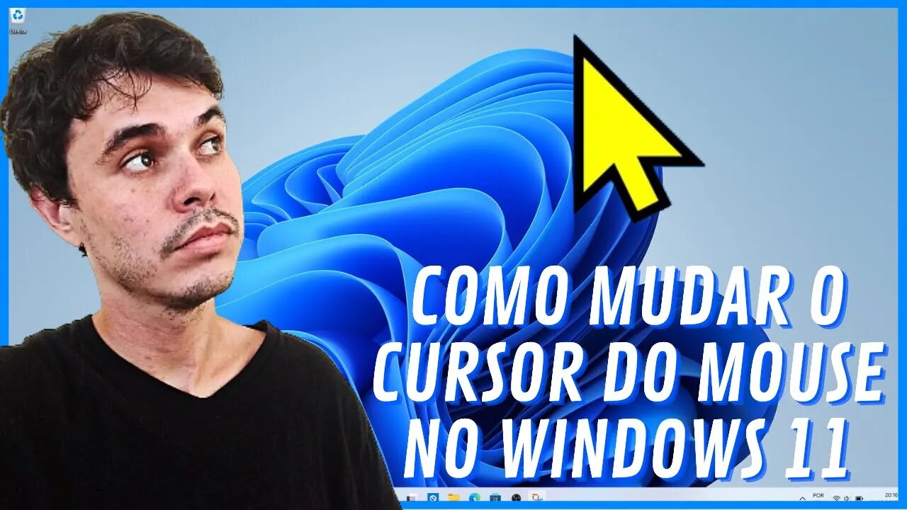 COMO MUDAR O CURSOR DO MOUSE NO WINDOWS 11