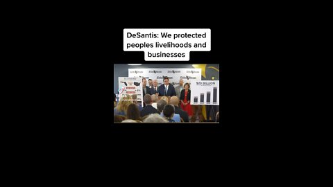 DeSantis: We protected peoples livelihoods and businesses