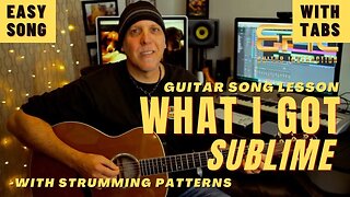 Sublime What I Got EZ Guitar Song Lesson - ONLY 2 Chords - with Solo