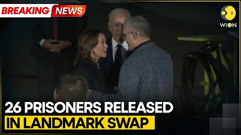 US- Russia prisoner swap: 26 prisoners released in landmark swap | WION BREAKING | NE