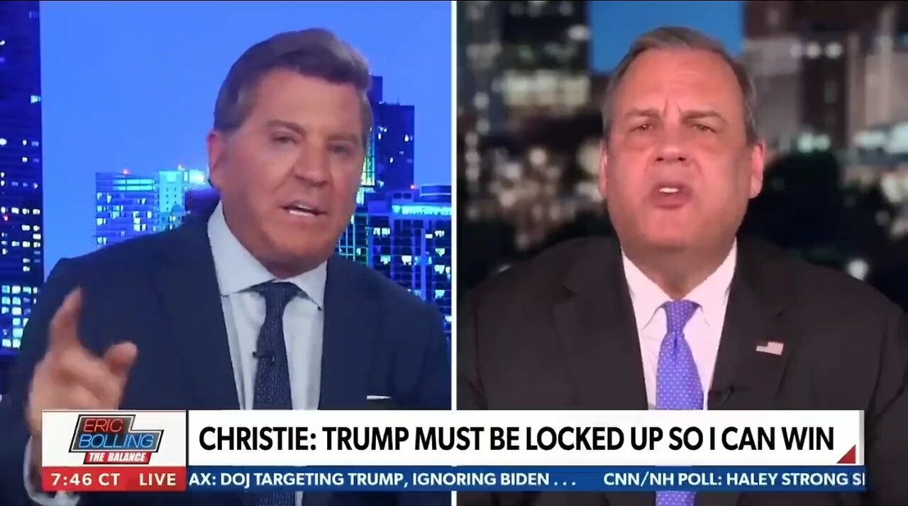 Chris Christie Loses It When Confronted With Trump Facts