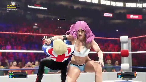 WWE 2K23: Poison Vs. Cammy White (Legend Difficulty)