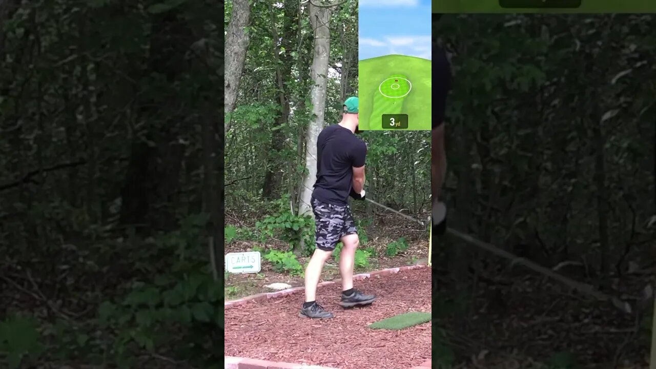 Golfclub Norderney - Hole 7 #Shorts #Golf #GarminR10 #R10 #Golfing #Golfer #SimGolf #YoutubeShorts