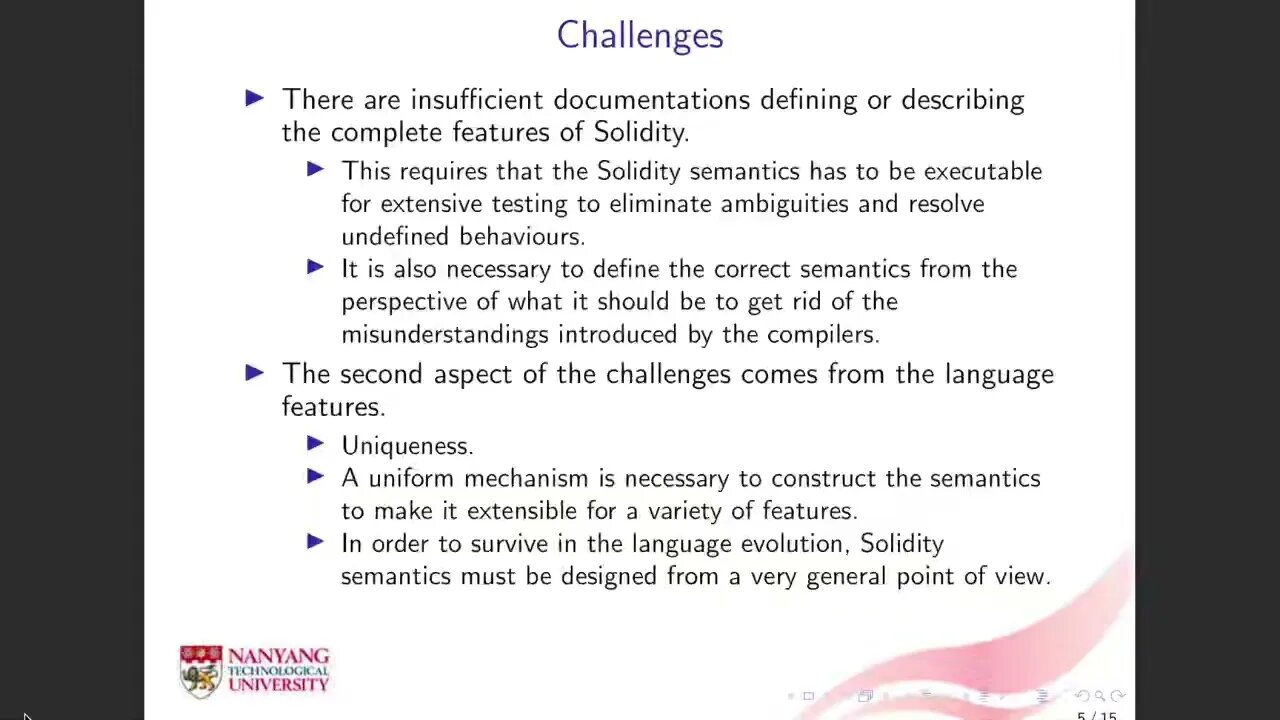 Semantic Understanding of Smart Contracts Executable Operational Semantics of Solidity