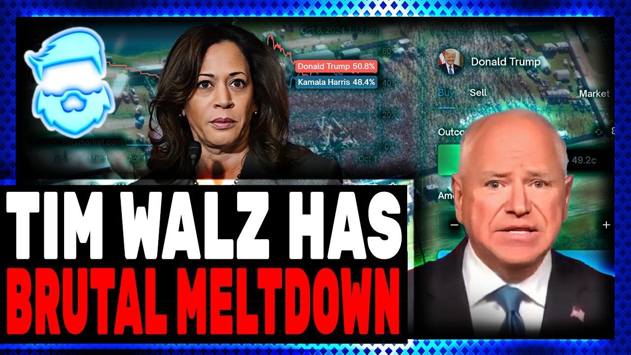 Tim Walz Has NUCLEAR MELTDOWN Huge Embarrassment For Kamala Harris Live On Fox News!