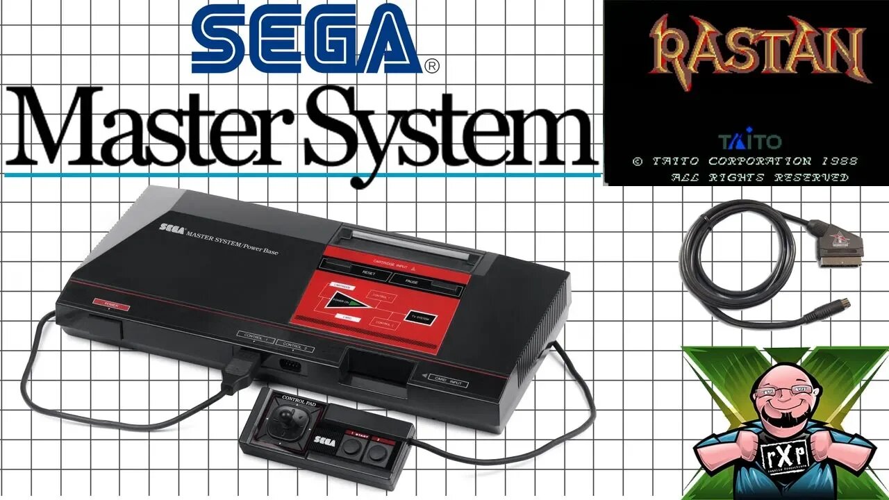 LIVESTREAM! Rastan for the Sega Master System Featuring Insurrection Industries SCART Cables!