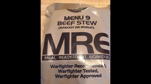 Dinty Moore Stew VS MRE Menu 9 Beef Stew