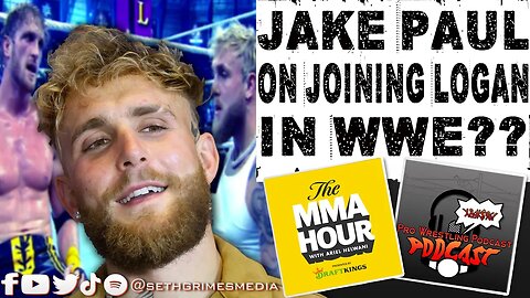 Jake Paul on if He's Open To WWE & on Logan in WWE | Clip from Pro Wrestling Podcast Podcast |#wwe