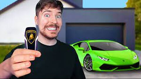 Wow Mr.beast is on fire !! He won brand new lamborghini from Mr.beast