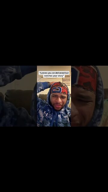 When they watch your story and leave you on delivered… comedy funny joke TikTok ban reaction