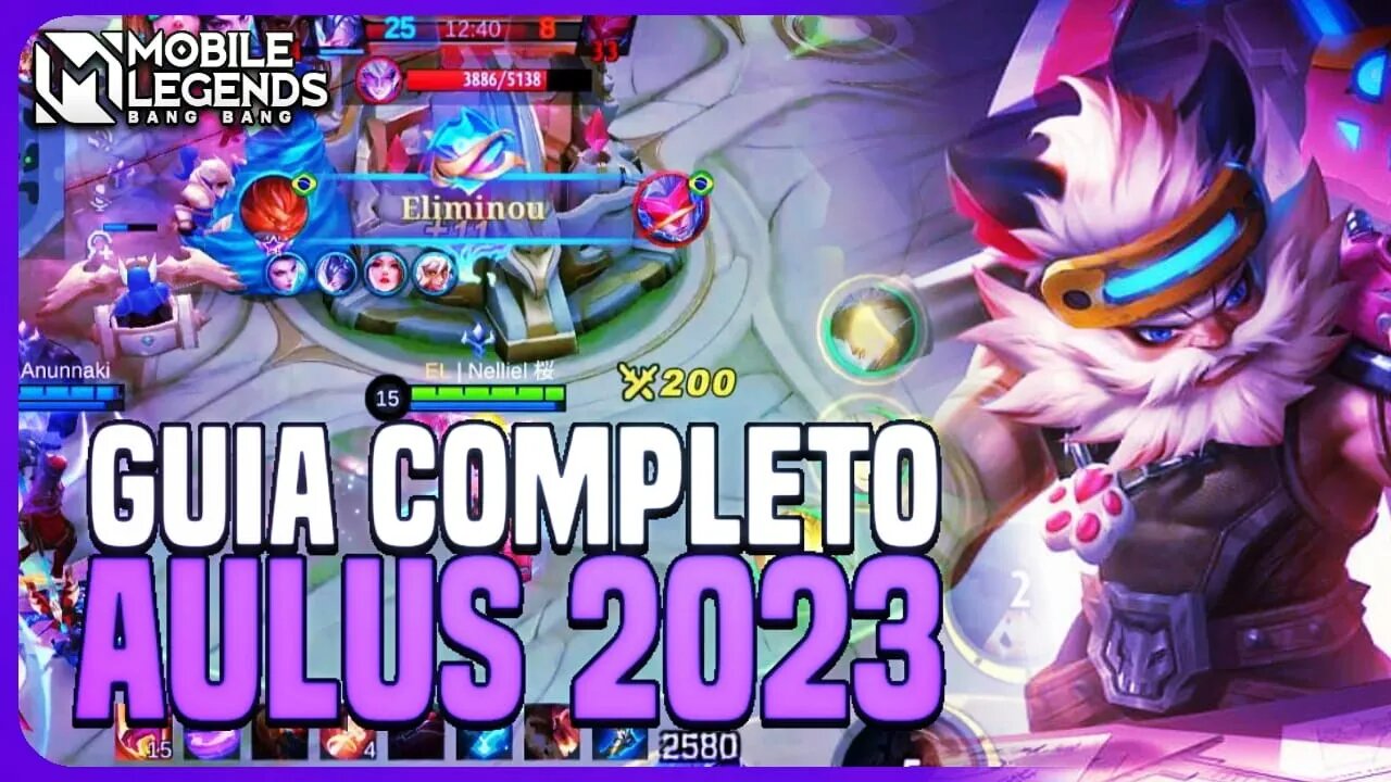 COMO JOGAR DE AULUS | AGOSTO 2023 | BUILD, EMBLEMA GAMEPLAY | MLBB