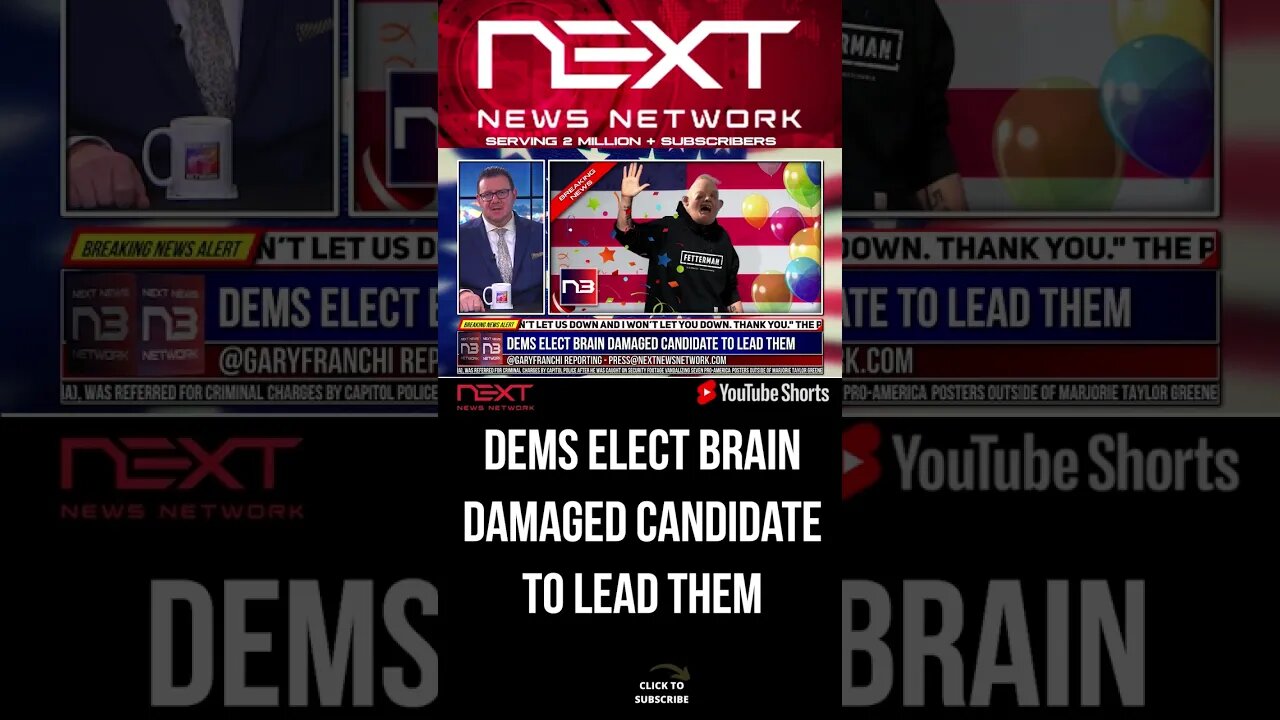 Dems Elect BRAIN DAMAGED Candidate To lead Them #shorts