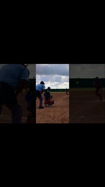 Umpire catches Dropped 3rd STRIKE #shorts #short