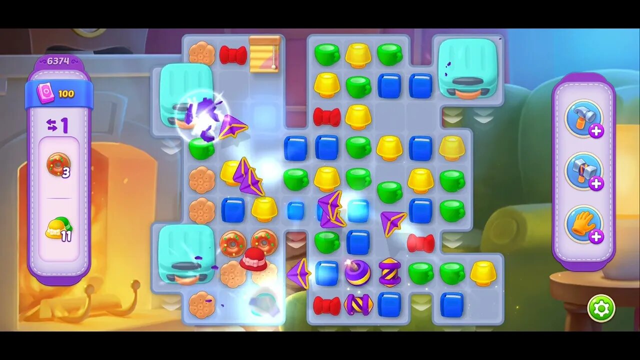 Playrix Homescapes Gameplay Walkthrough Level 6374