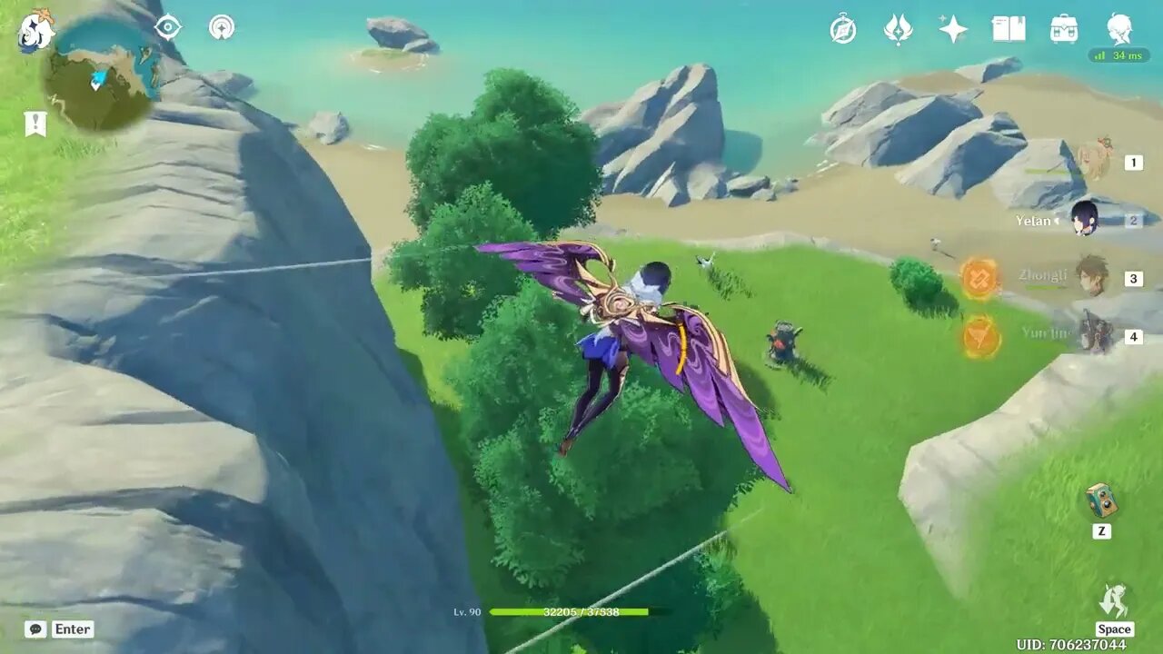 You probably missed this Open World Mechanism - Genshin Impact